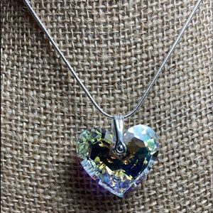 Handmade Swarovski Crystal “Truly in Love 28mm AB”